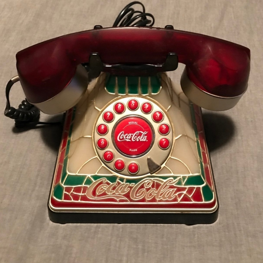Vintage Coca-Cola Collectibles Telephone